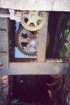 The gear wheels that control the by-pass sluice - Dec 2001.