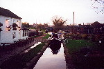 The Trent and Mersey Canal at Stone - Dec 2001.